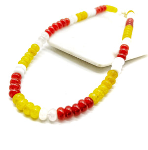 Kansas City Chiefs Beaded Necklace