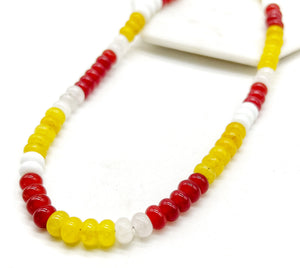 Kansas City Chiefs Beaded Necklace