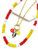 Kansas City Chiefs Beaded Necklace