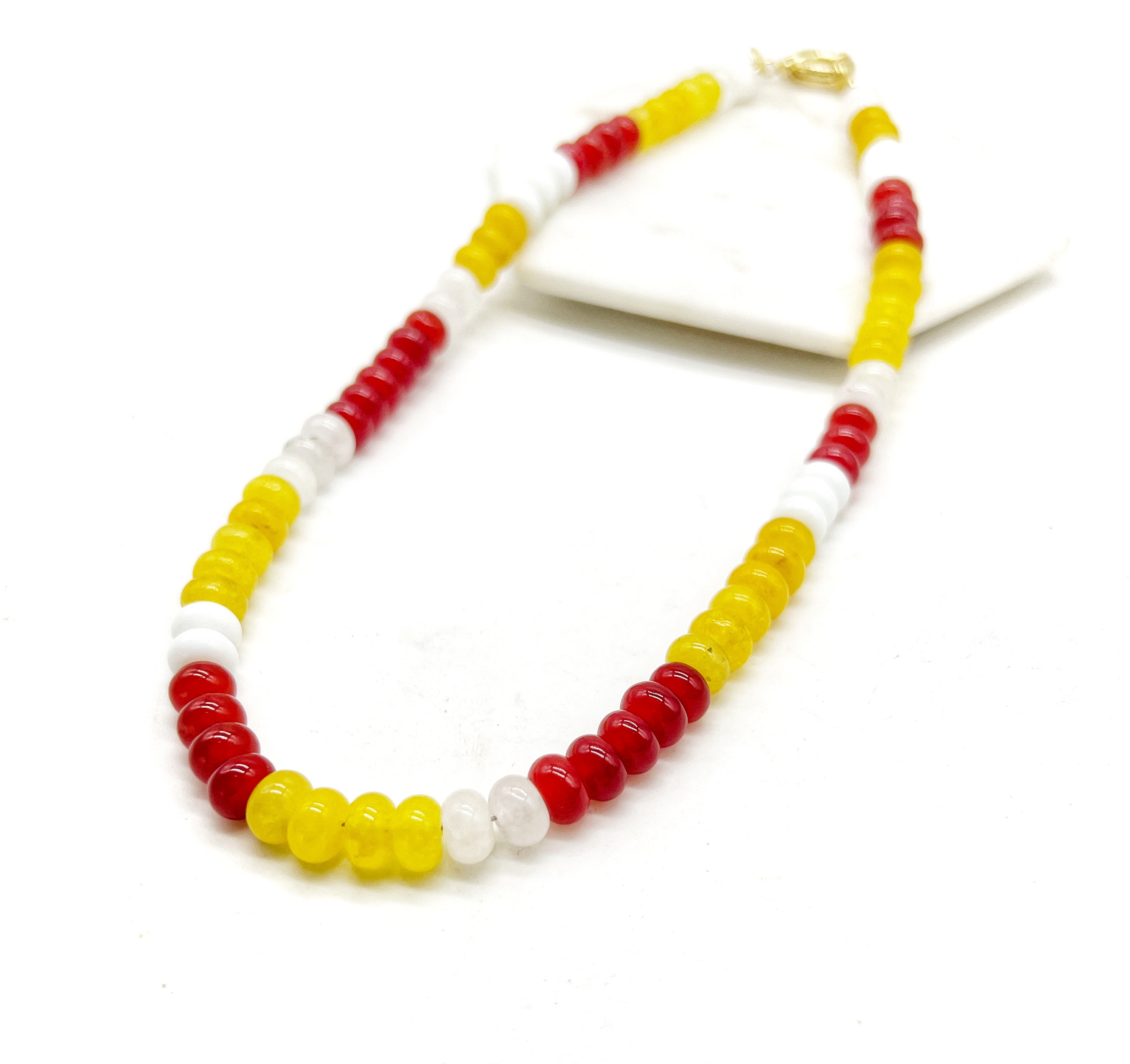 Kansas City Chiefs Beaded Necklace