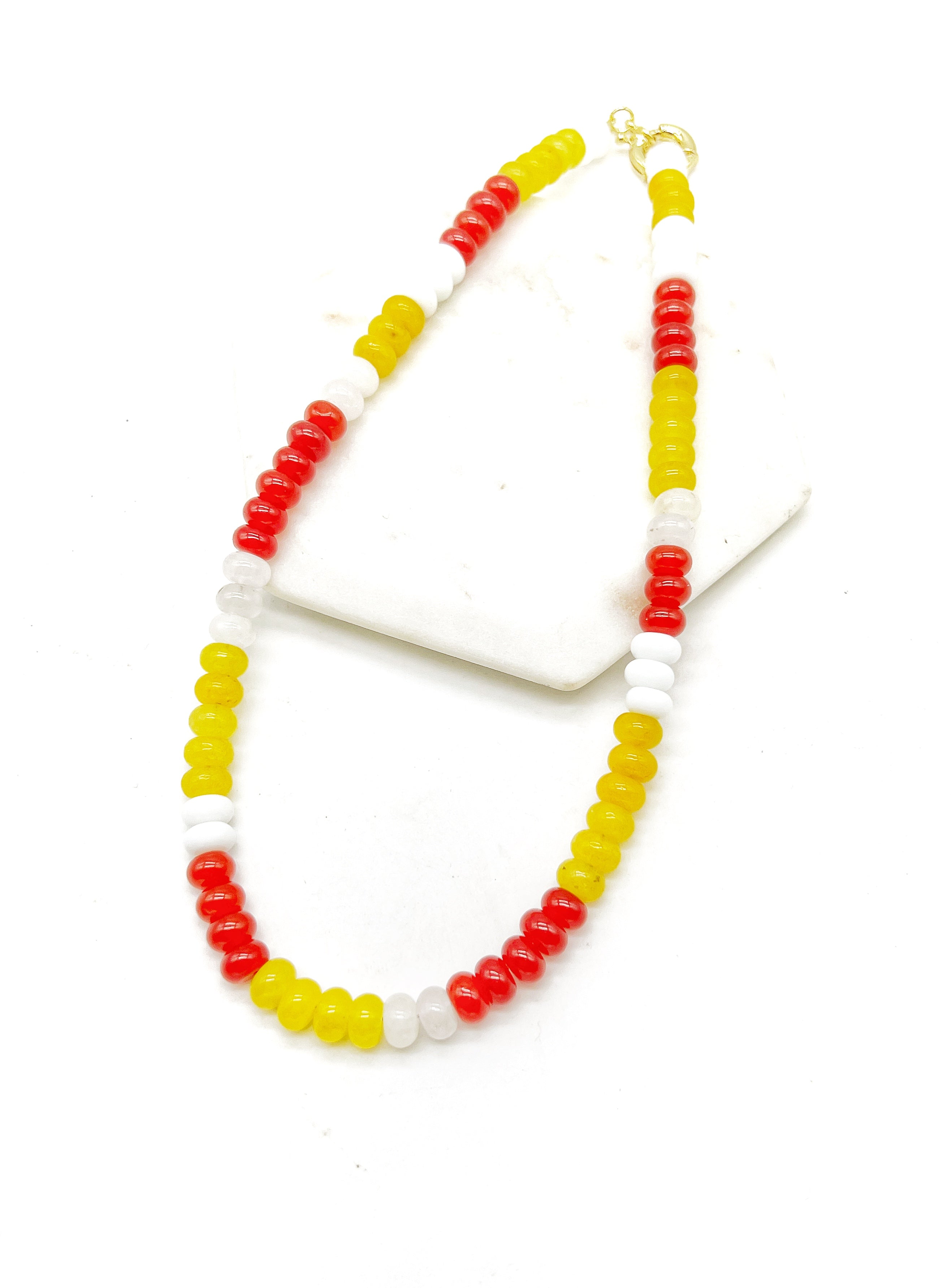 Kansas City Chiefs Beaded Necklace