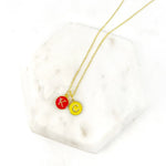 KC Enamel Necklace