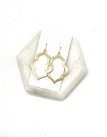 Gold Casablanca Metal Earrings