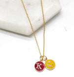 KC Enamel Necklace