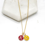 KC Enamel Necklace