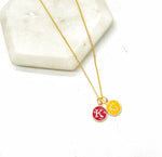KC Enamel Necklace