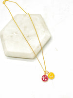 KC Enamel Necklace