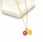 KC Enamel Necklace