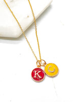 KC Enamel Necklace