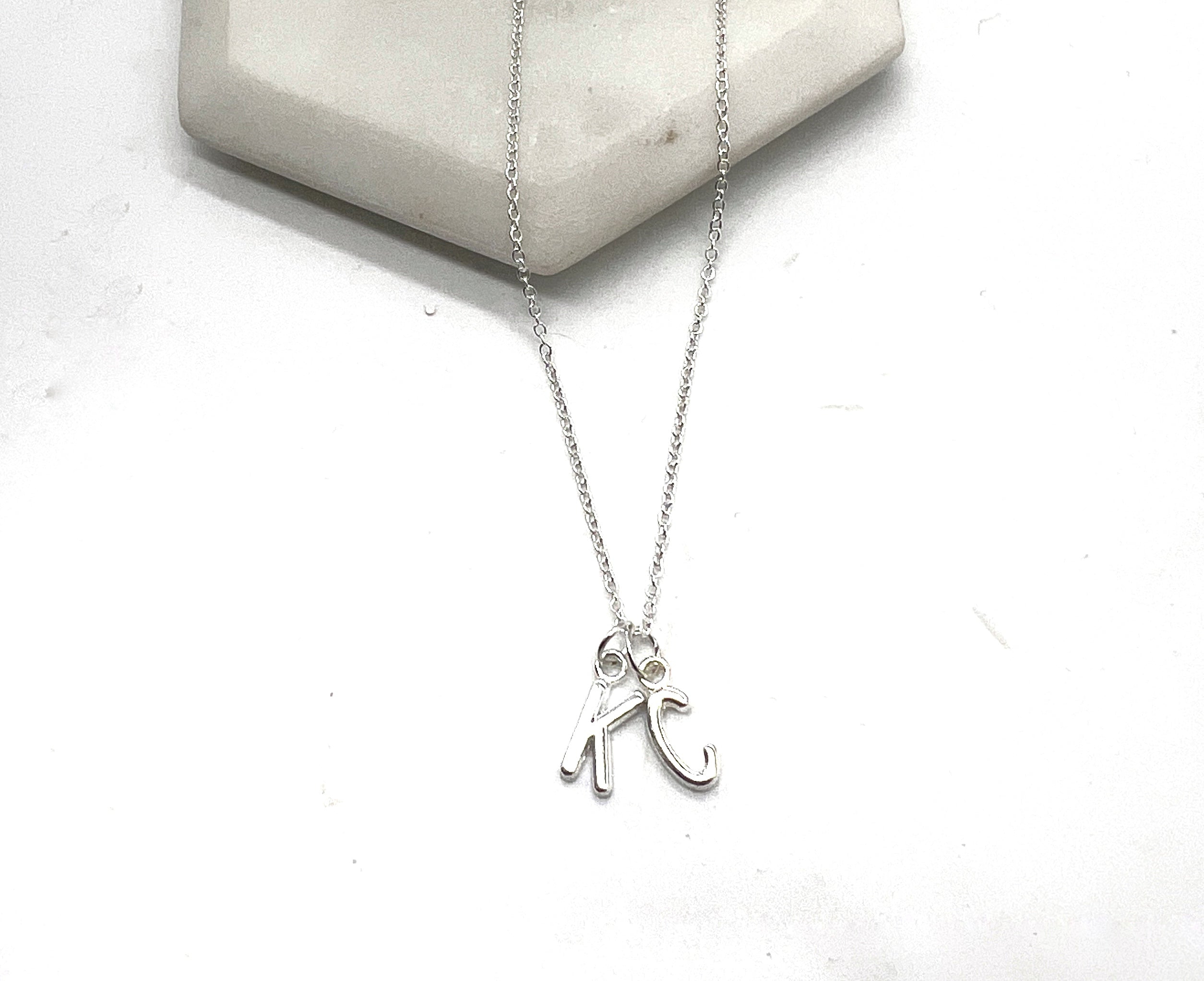 Silver KC Necklace