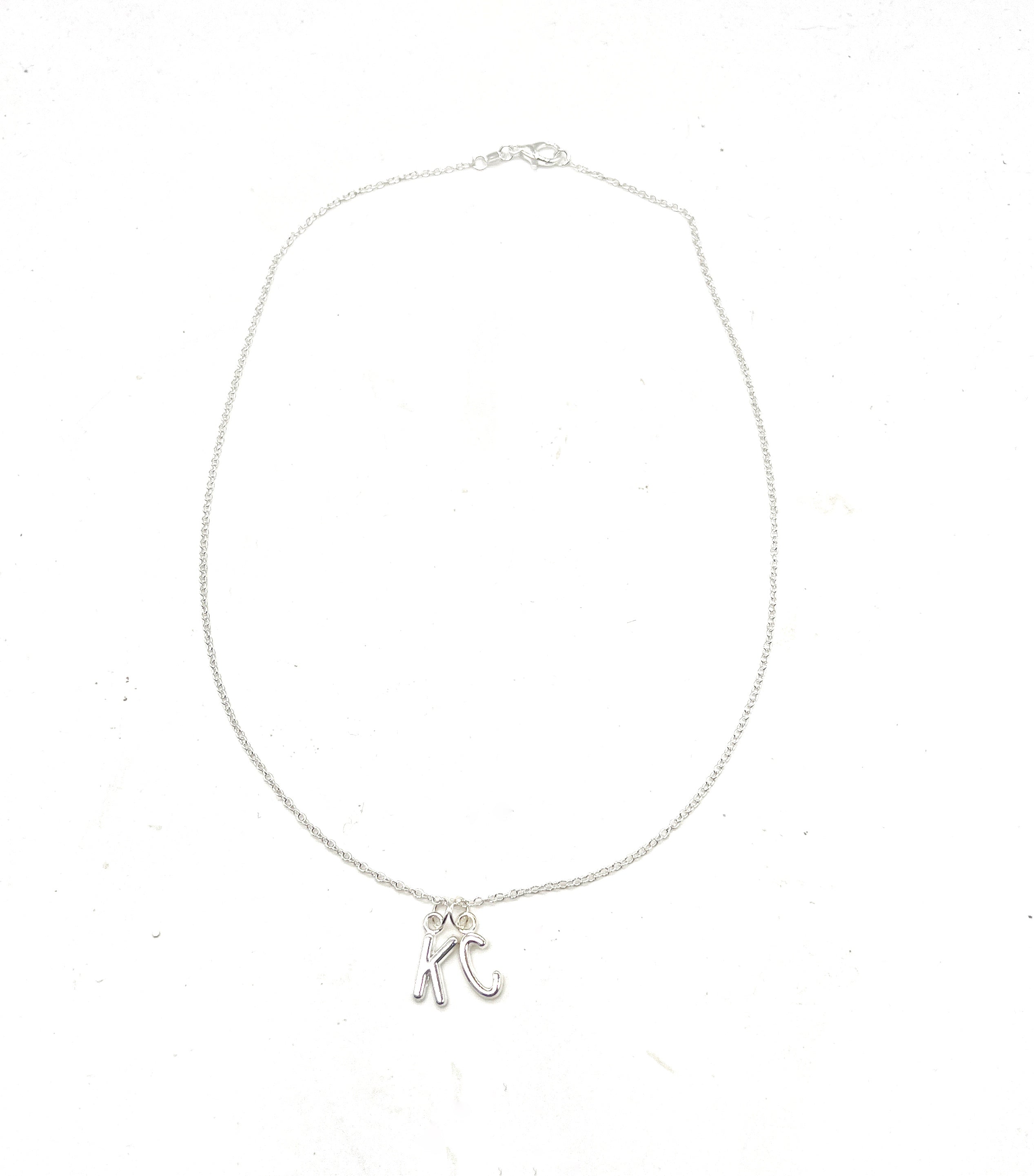 Silver KC Necklace