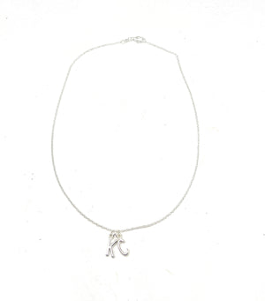 Silver KC Necklace