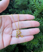 Gold KC Necklace