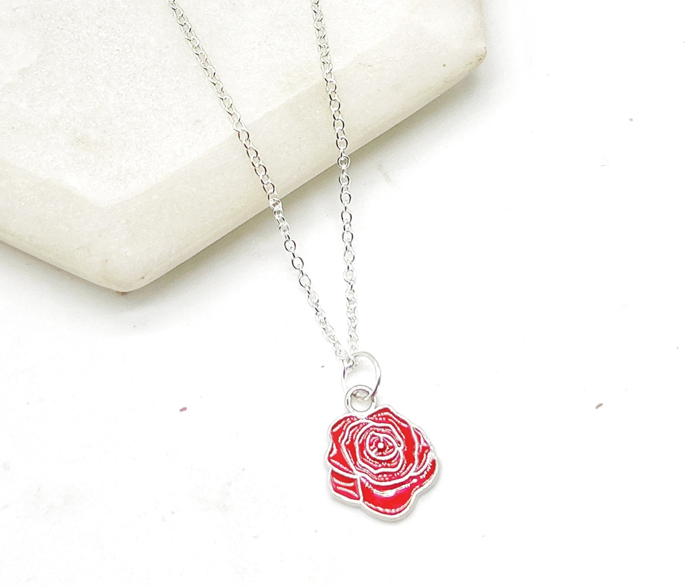 Red Rose Necklace