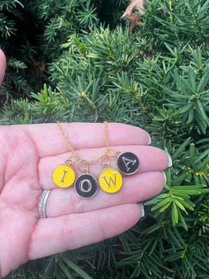 Iowa Charm Necklace