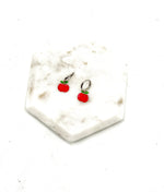 Apple Huggie Hoop Earrings