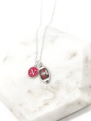 Nebraska Football Necklace