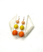 Candy Corn Bon-bon Earrings