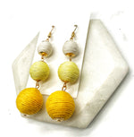 Yellow Ombre Bon-bon Earrings