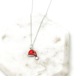 Santa Hat Necklace