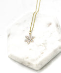 Sparkle Snowflake Necklace