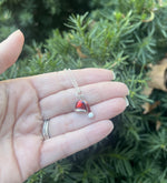 Santa Hat Necklace