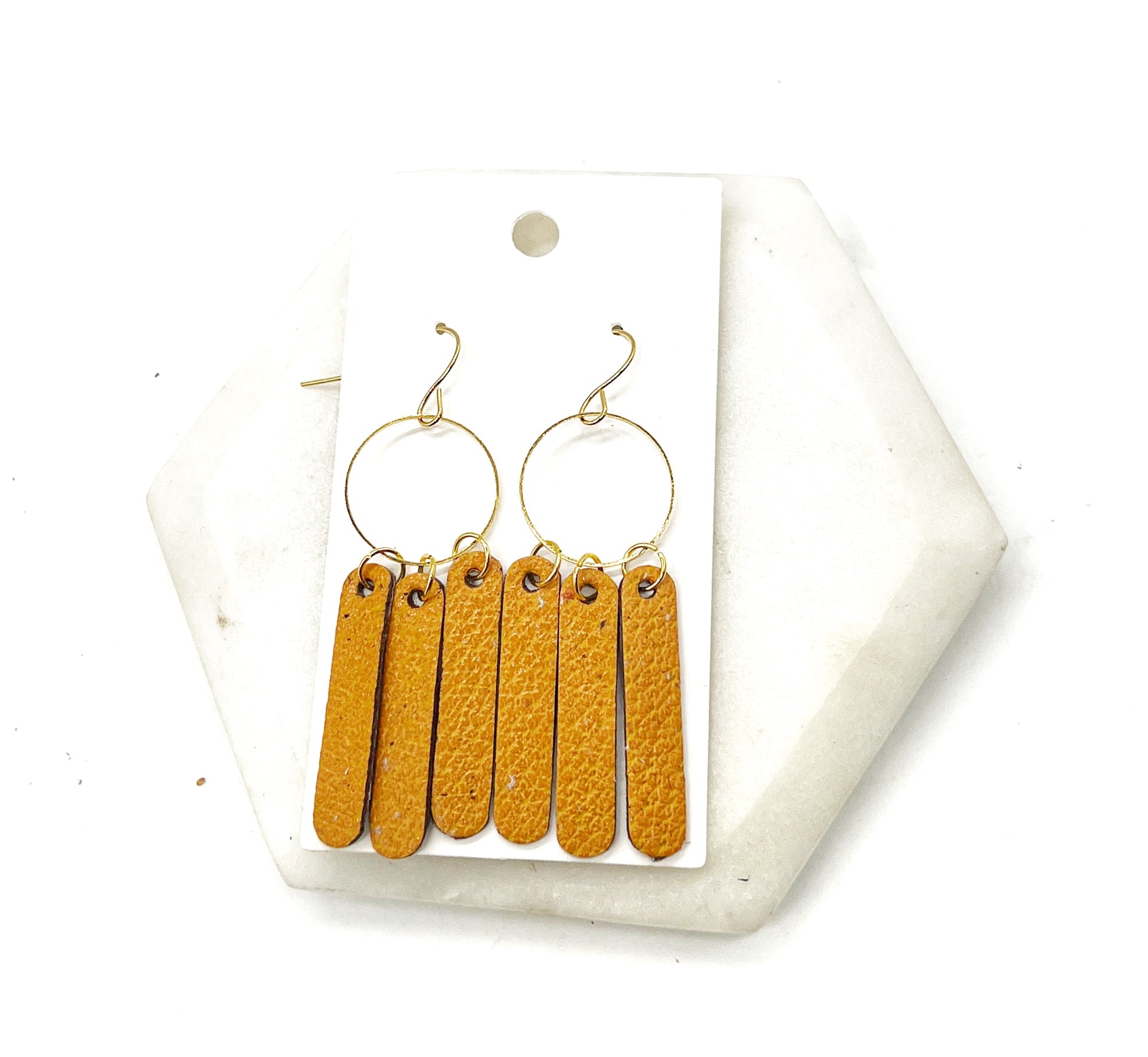 Mustard Yellow Faye Fringe
