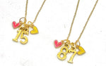 Kelce 87 Charm Necklace