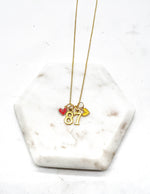 Kelce 87 Charm Necklace