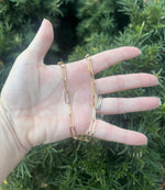 Paperclip Necklace- silver or gold