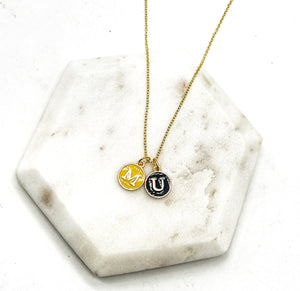 MU Missouri Charm Necklace