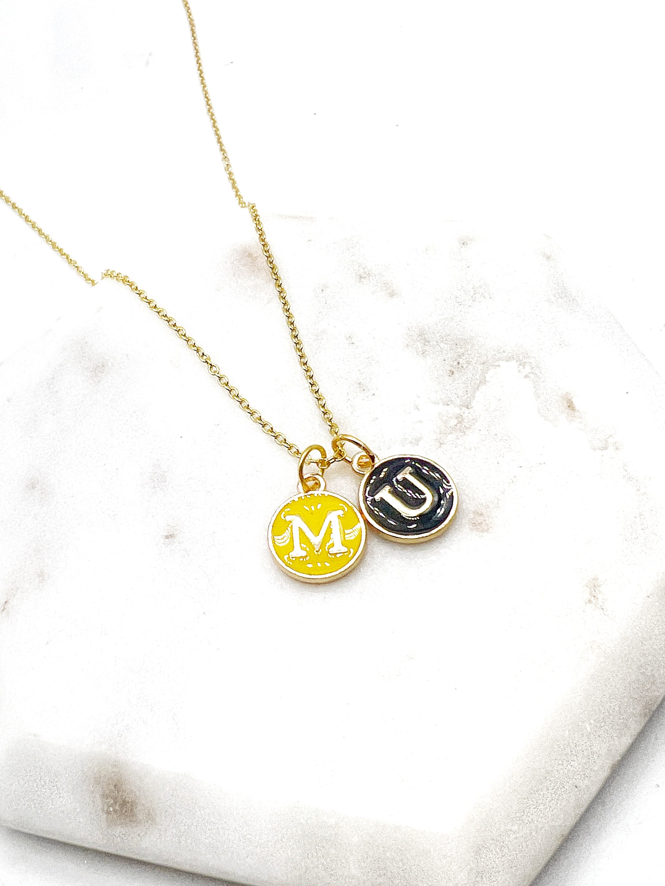 MU Missouri Charm Necklace