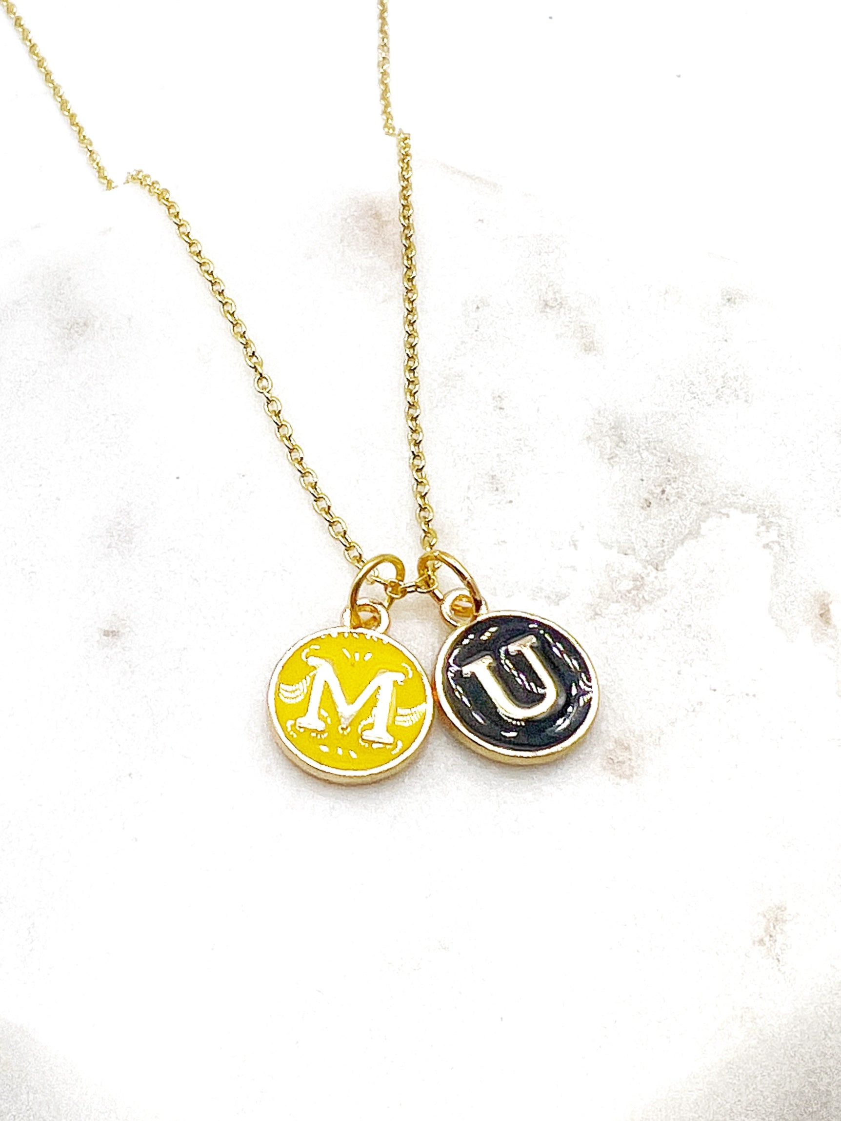 MU Missouri Charm Necklace