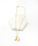 Savannah Banana Baseball Necklace