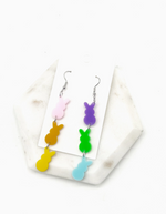 Peep Acrylic Earrings
