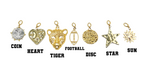 Gold Stainless Steel Double Link Necklace Pendant Option