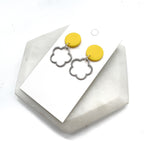 Yellow Mini Blossom Earrings