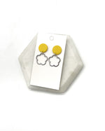 Yellow Mini Blossom Earrings