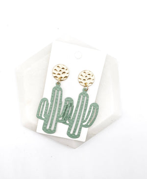 Cactus Earrings