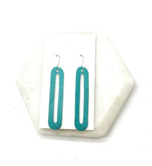 Teal Blue Lennon Loop