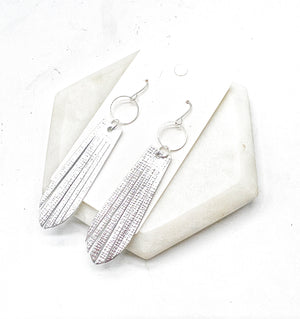 Silver Farrah Fringe Earrings