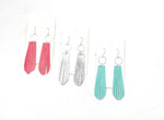 Silver Farrah Fringe Earrings