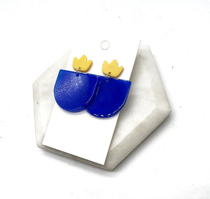 Royals Crown Acrylic Earrings