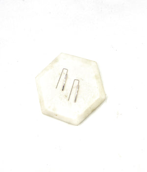 Silver Theader Bar Earrings