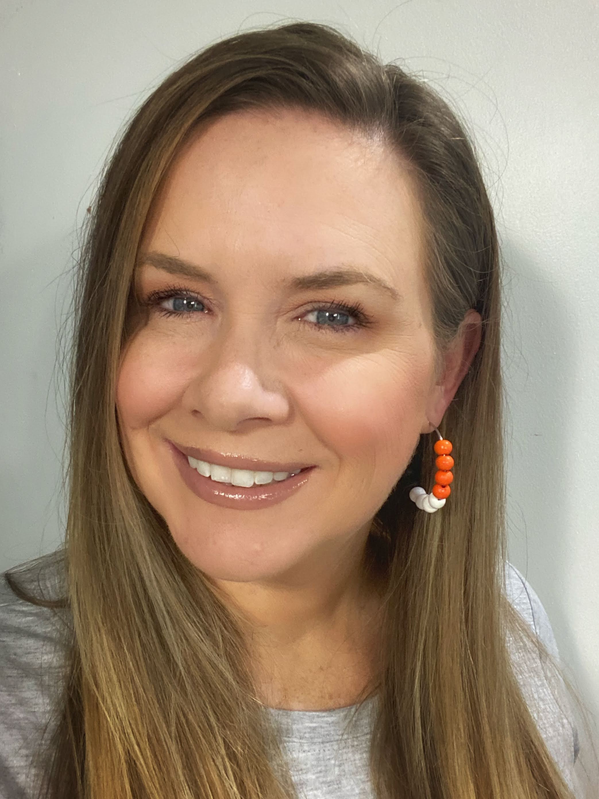 Halloween Wood Hoop Earrings