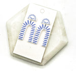 Santorini Arch Acrylic Earrings