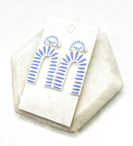 Santorini Arch Acrylic Earrings