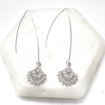 Gatsby CZ Dangle Earrings