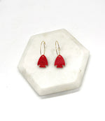 Arrowhead KC Chiefs Hoop Earrings