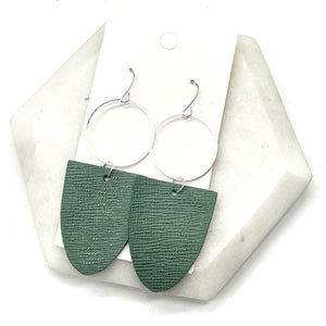 Evergreen Adele Leather Earrings